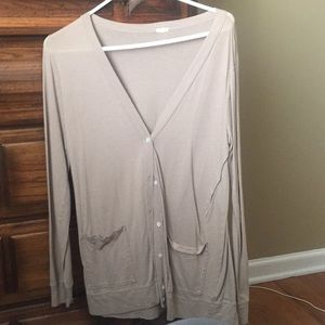 Light weight beige cardigan